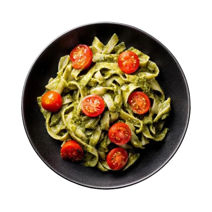 Pasta pesto tomato