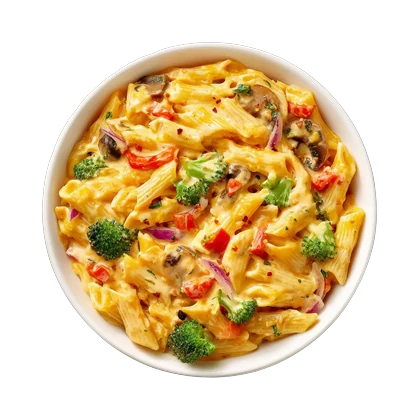 Pasta sayur berkrim